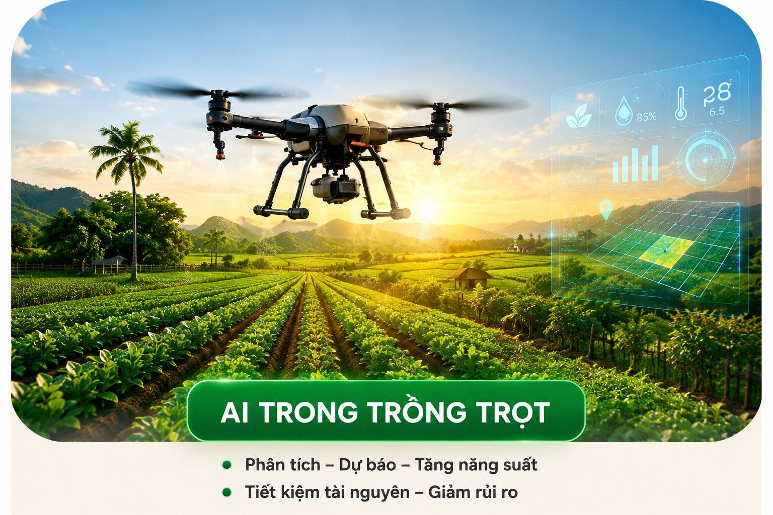 AI trong trồng trọt