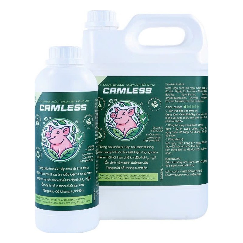Camless – Chế phẩm sinh học thức ăn cho gia súc